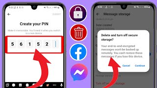 Remove End To End Encryption On Facebook Messenger (New Method 2024) || Disable Messenger Chat PIN