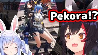 Pekora Randomly Starts Dancing While Everyone's Taking Pictures【Hololive】