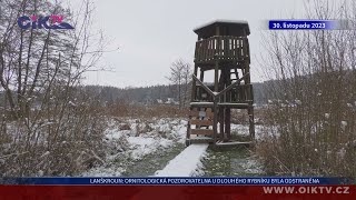 Lanškroun: Ornitolgická pozorovatelna u Dlouhého rybníku byla odstraněna