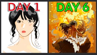 The 7 Day Hard Brush Challenge TRANSFORMED My Art FOREVER