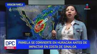 ¿Qué trayectoria seguirá el huracán Pamela en México?