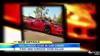 Paul Walker Dead: Actor and Pro Racer, Roger Rodas, Killed in Fiery Cras