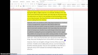 Lecture 7b- 12 mark essay (stress management)