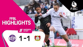 SGS Essen - Bayer 04 Leverkusen | Highlights FLYERALARM Frauen-Bundesliga 21/22