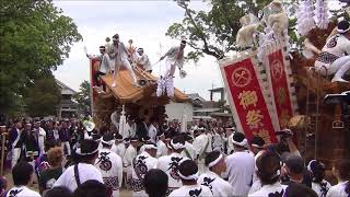 平成29年 鶯谷 陶荒田神社宮入 陶器だんじり祭り 2017/10/14(土)