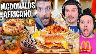 Provando todo o menu do MCDONALDS no Marrocos - React Sou Mochileiro