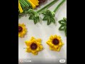 🌻向日葵小盆栽sunflower🪴 扭扭棒 手作diy 扭扭棒 我的手作日常 shortsbeta