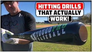 6 Baseball Hitting Drills to work Middle/Opposite Field!  (and to STOP✋Pulling the Ball/Roll Over)