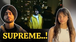 Shubh - Supreme (MUSIC VIDEO) @Reactionmasala #punjabireaction