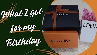 What I Got For My Birthday I Swarovski, Louis Vuitton, Coach and Loewe 😍🎂🎁