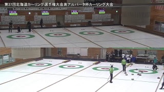 第37回北海道カーリング選手権大会兼アルバータ杯カーリング大会 決勝・３位決定戦