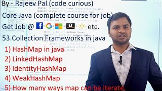 53 Core Java | Collection Framework Map | Complete Course For Job