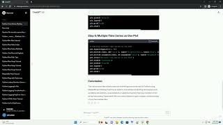 python plotting time series data