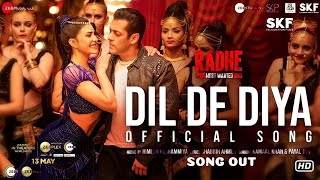 Dil De Diya - Radhe Item-Song Out | Salman Khan, Jacqueline Fernandez |Himesh Reshammiya 2021