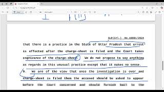 Arrest after chargesheet filed?? What to do?? Latest Supreme Court judgment. #supremecourt #advocate