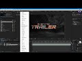 after effects tutorial fire text animation in after effects simple way cinematic title