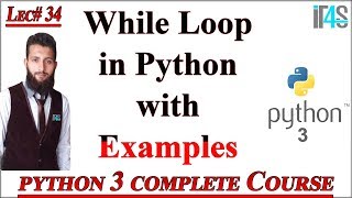 Python Tutorial in Urdu | Hindi | While Loop in Python | While Loop Example Programs in Python
