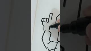 How to draw Lebron James! ( #shorts #art #drawing #abstractart )