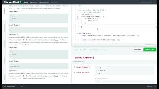 Hackerrank Algorithms Solution - Bill Division Javascript