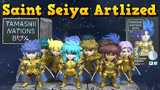 Tamashii Nations Box Saint Seiya ARTlized Vol. 1 - Unboxing y Revisión - Los Caballeros del Zodiaco