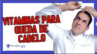 VITAMINAS PARA QUEDA DE CABELO - RECEITA DE CREME CASEIRO | Dr. Gabriel Azzini