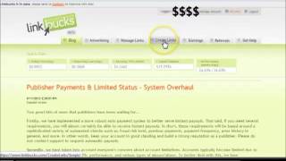 Earn money through Linkbucks, proof shown by Rebecca