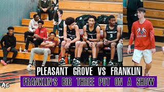 Pleasant Grove versus Franklin | Marquis Hargrove \u0026 Davion Wright Duo is Deadly! | January 10 2020 |