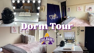 UALBANY DORM ROOM + COMMON SPACE TOUR | *COLLEGE DIARIES EP.3*