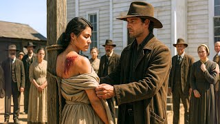 They Whipped Her in Front of the Church—Until a Silent Cowboy Held Her Without Words