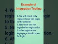 Example of integration testing #shorts #testing