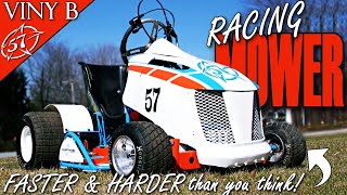 LAWN MOWER RACING: Exclusive look at this unorthodox motorsport!!!!! #LawnMowerRacing #RacingMower