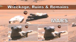 MARS Wreckage, Ruins and Remains in Jezero - ArtAlienTV