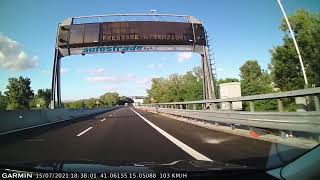 DRIVE #1539: Napoli-Bari (Italy) (timelapse 4x) *Read Description*