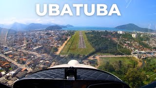 Belo pouso em Ubatuba com fonia!