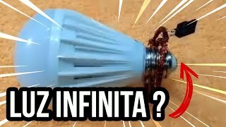 Como Fazer uma Lâmpada com Gerador de Energia Infinita?!