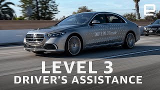 Mercedes Drive Pilot level 3 S-Class tackles LA traffic