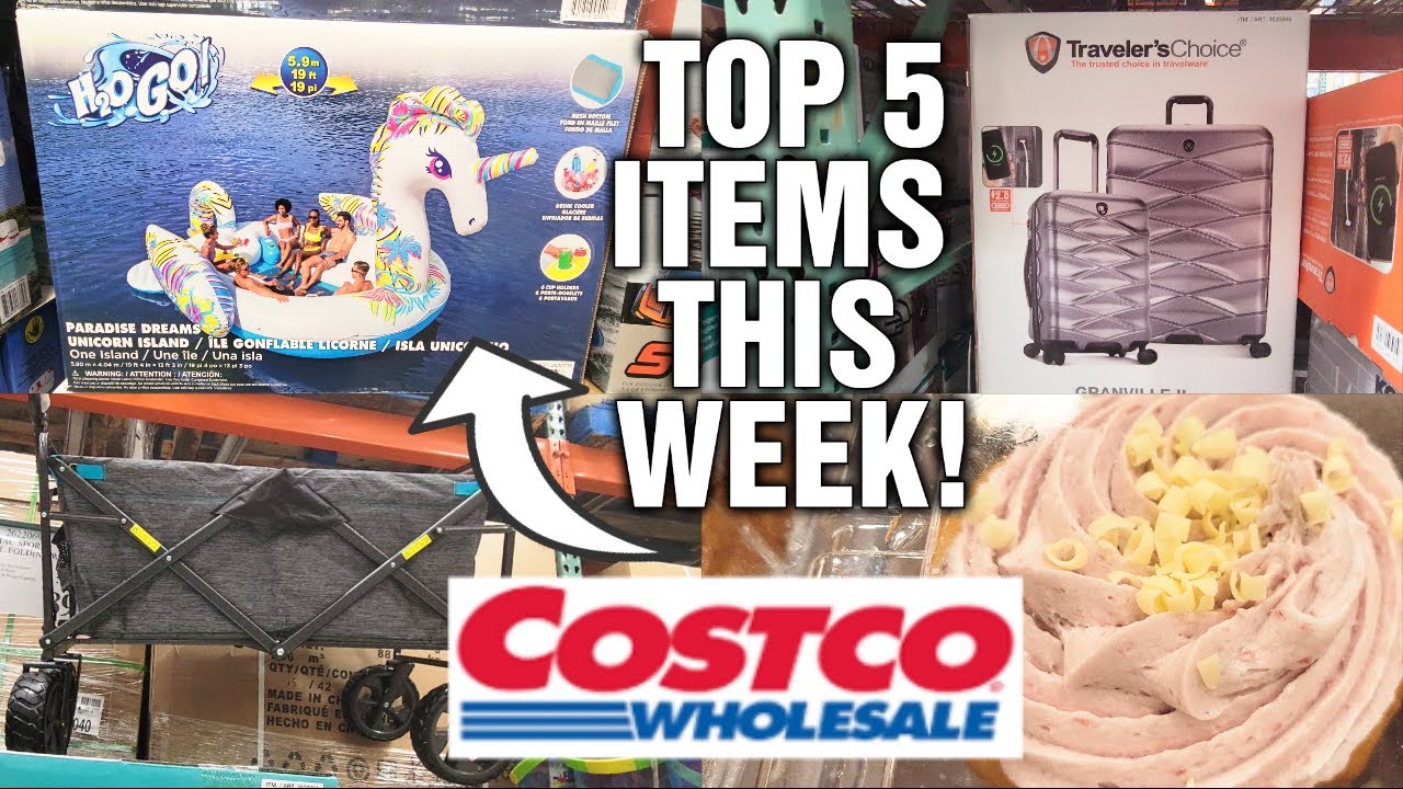 COSTCO - This WEEK'S Top 5 Items YOU Need To BUY! - YouTube