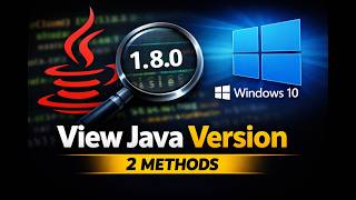 How to View Java Version on Windows 10 (2 Methods) | GearUpWindows Tutorial