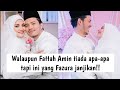 Untungnya Fattah Amin daoat Fazura..siap dijanjikan ini pula tu..