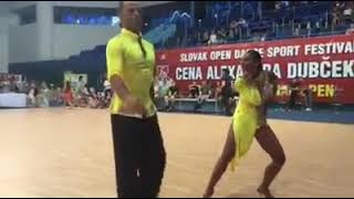 MAURIZIO BUCCIROSSI 🇸🇰SLOVAK WORLD CUP WDSF PROF LATIN . FINAL 3TH PLACE - SAMBA SOLO PRESENTETION