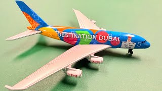 *FIRST ON YOUTUBE* Daron Emirates Destination Dubai Livery Airbus A380 Unboxing