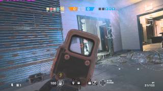 【Q狼】虹彩六號 擠在一起學不乖的敵人σ ﾟ∀ ﾟ) ﾟ∀ﾟ)σ  Tom Clancy's Rainbow Six Siege