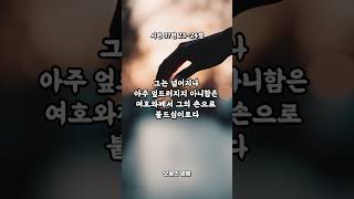 [오늘의 말씀]시편 37편 23~24절 여호와께서 사람의 걸음을 정하시고~. 성경 구절. 기도. 명상.