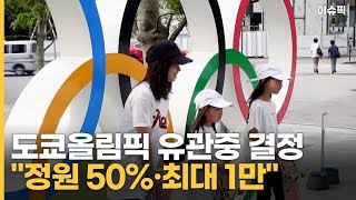 도쿄올림픽 유관중 결정…＂정원 50%·최대 1만＂ [이슈픽]