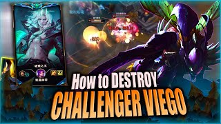 QIUYI KHA'ZIX - How to DESTROY Challenger Viego with Kha'zix