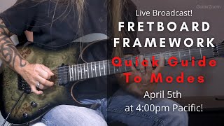 Fretboard Framework: Quick Guide to Modes | GuitarZoom.com