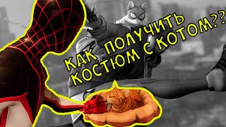 Как получить костюм с котом в игре Человек-Паук Майлз Моралес (Spider-Man Miles Morales)