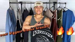 NEXT BIG FITNESS BRAND?! YOUNG LA UNBOXING! | Honest Review + Size Guide