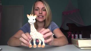 Product Review and Demo of Sophie the Giraffe