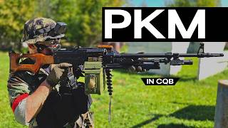 Airsoft Full Auto PKM in CQB